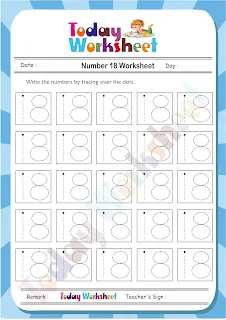 Number 18 Worksheet