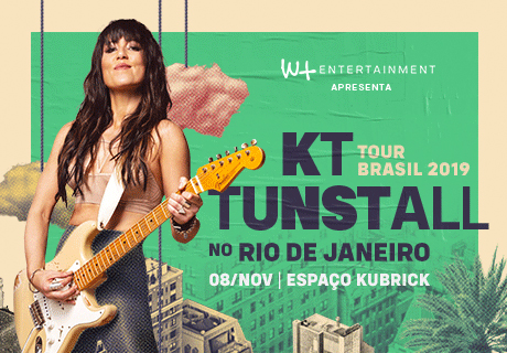 KT Tunstall confirma mais uma data de sua turnê pelo Brasil, agora no Rio de Janeiro!