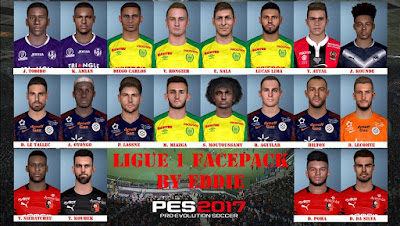 PES 2017 Facepack Ligue 1 by Eddie Facemaker