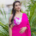 Vishnu Priya In Pink Saree