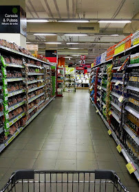 supermarket aisle