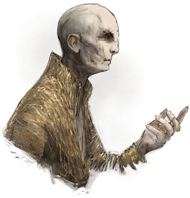 Supreme Leader Snoke (Illustrated by Rowley)
