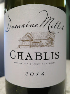 Domaine Millet Chablis 2014 - AC, Burgundy, France (89 pts)