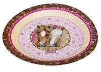 Horse Friends Birthday Party Plate, Die Spiegelburg Horse Party Theme, Horse Birthday Party, Party&Co, Themed Birthday Parties