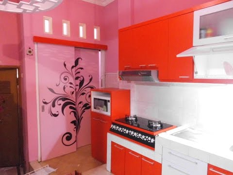 16 Desain Dapur Warna Pink Yang Cantik Modern Dan Juga Elegan