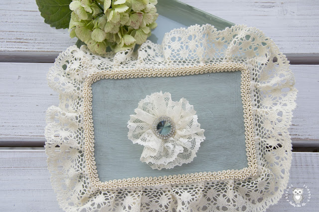 scatola shabby chic