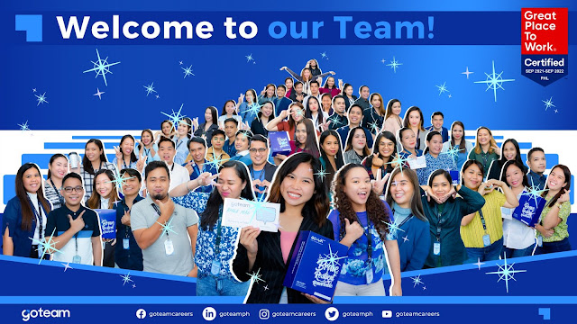 Welcome To GoTeam in Cebu Philippines