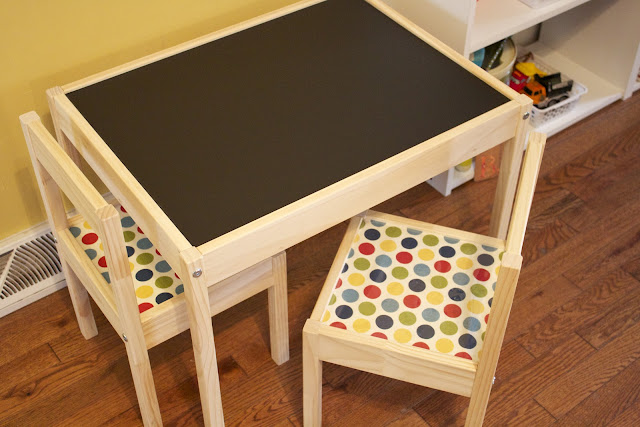 Handmade by Meg K: Ikea Hack: Kid's Activity Table