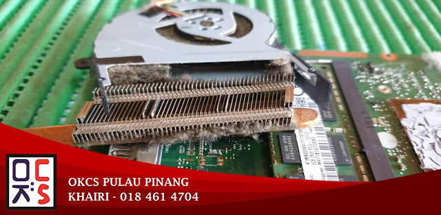 SOLVED : KEDAI REPAIR LAPTOP BAYAN BARU | LENOVO ASUS X550D OVERHEATING