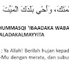 Doa Minta Hujan Sesuai Sunnah