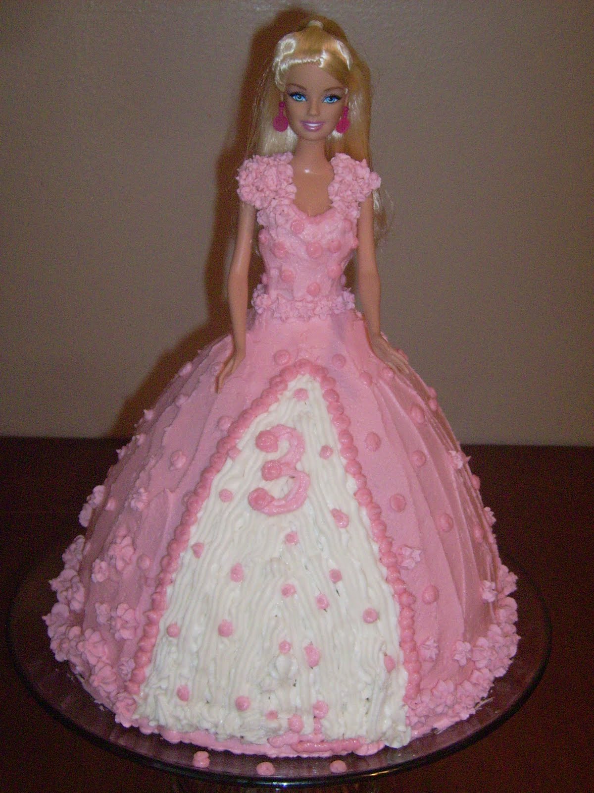 Talented Terrace Girls: Wild Card Wednesday:Barbie Birthday Cake