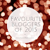 Favourite Bloggers of 2015