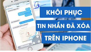 Hướng dẫn khôi phục tin nhắn đã xoá trên iphone