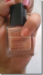 Nude Gold from the Avon nailwear pro 