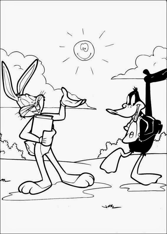 Desenhos do Pernalonga para Colorir – Bugs Bunny para Imprimir