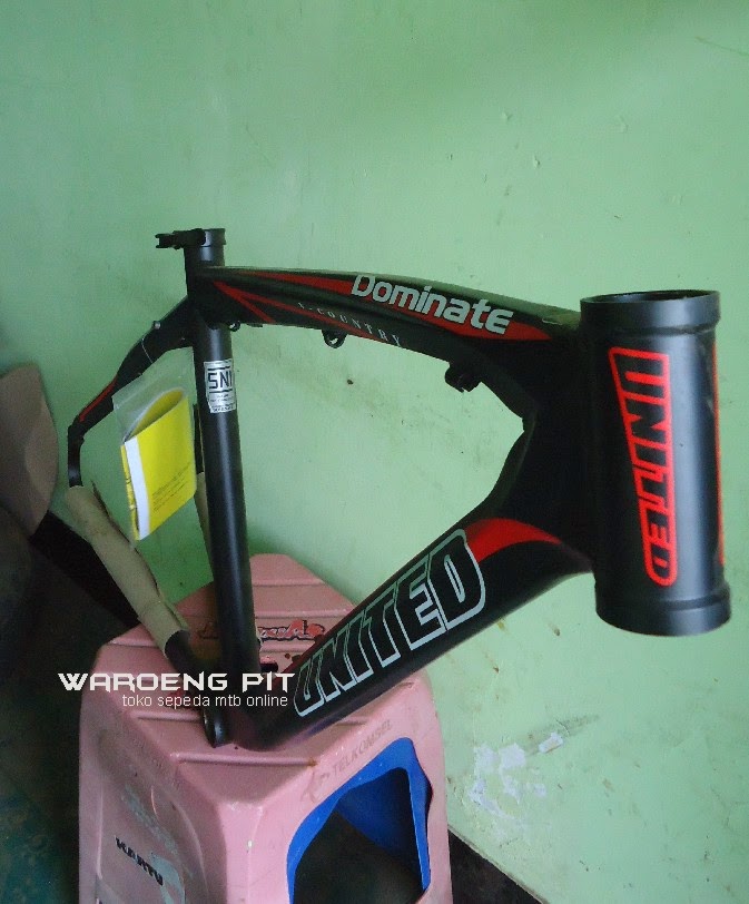 Jual Frame Sepeda United Dominate 012 X-Country