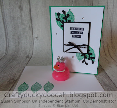 Craftyduckydoodah!, Rooted In Nature, Global Stamping Friends Hop, Stampin' Up! UK Independent  Demonstrator Susan Simpson, Supplies available 24/7 from my online store, 