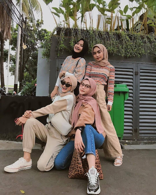 style hijab keren 2020 selebgram