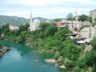 vistas del Neretva en Mostar