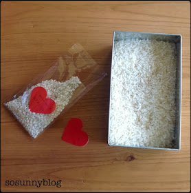 DIY wedding rice. Arroz para boda