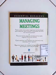 Managing Meetings Penulis Tim Hindle