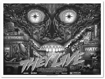 They Live Screen Print by Drew Millward x Vice Press