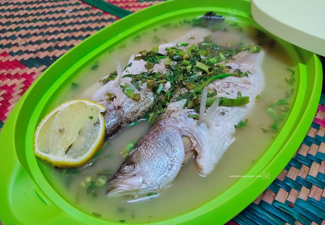 Resepi Ikan Siakap Stim Limau Lemon