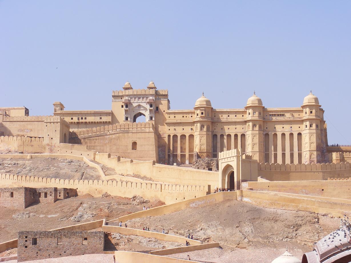 Best Indian Tourist Place Amber fort-Jaipur Wallpapers