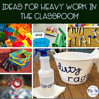 Ideas for Heavy Work in Special Education