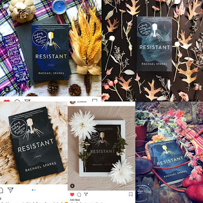 Rachael Sparks Operation Awesome Debut Author Spotlight and Emerging First Book ~ a collage of Instagram pics from Bookstagrammers