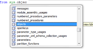 Codes Directory: Querying Database Objects in SQL Server