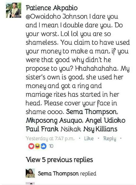 "My sister used her money and got a ring" - Gospel singer continues to mock 