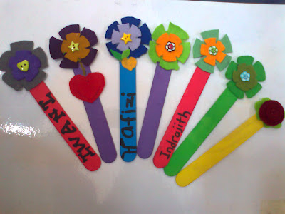 Bintang Hati Felt Bookmark