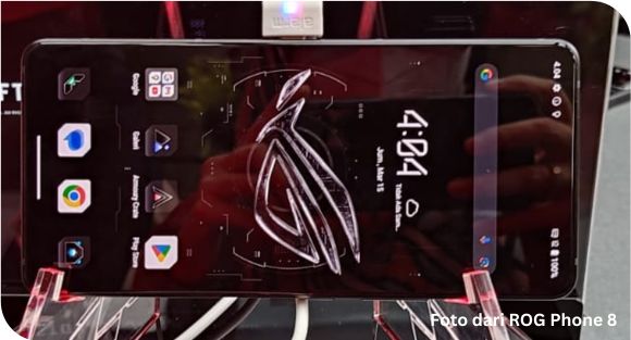 ASUS ROG Phone 8 bezel utratipis