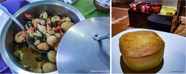 Frutos do mar e bolo Souza Leão, pratos típicos de Recife