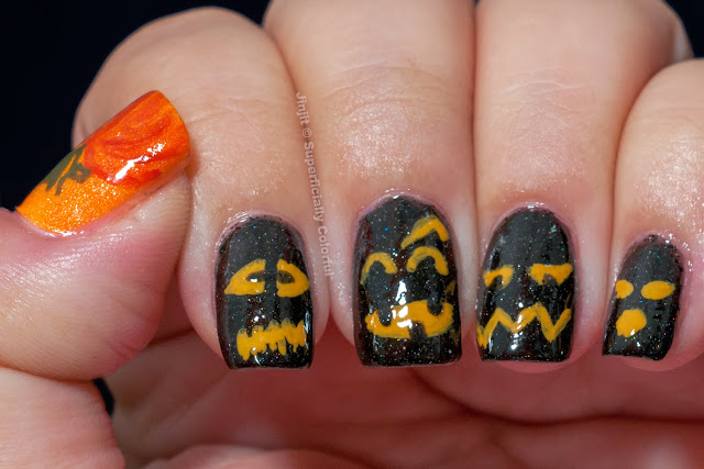 The Nail Junkie  Elevation Polish Halloween nail art