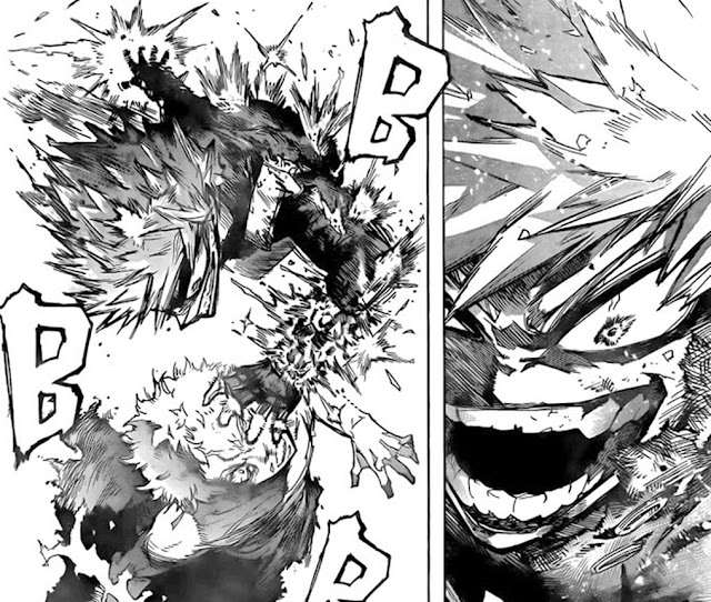 ヒロアカ 漫画 405話ネタバレ 爆豪勝己 かっちゃんAFO My Hero Academia Chapter 405 MHA