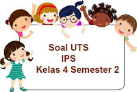 Berikut ini ialah Soal UTS IPS Semester  Soal UTS IPS Kelas 4 Semester 2 plus Kunci Jawaban