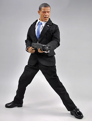 Barack Obama in action-figure.