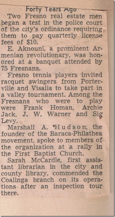 Page 1 Forty Years Ago