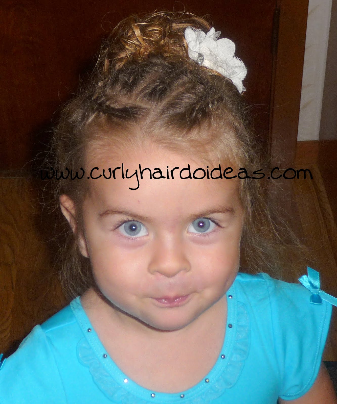 Toddler Hairstyle for Dance Class!