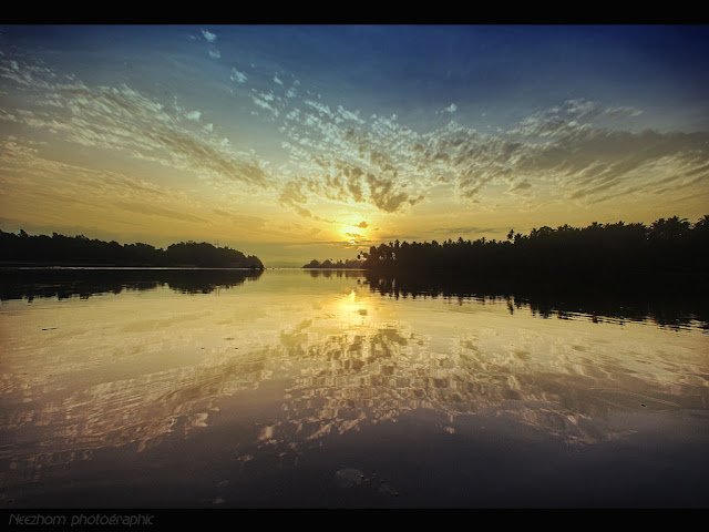 Batik sunrise at Sungai Manir