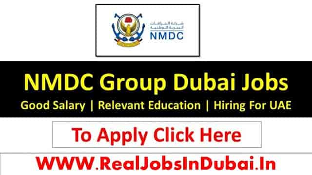 NMDC Dubai Jobs Careers