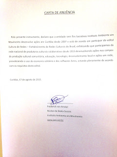 modelo de carta de anuencia