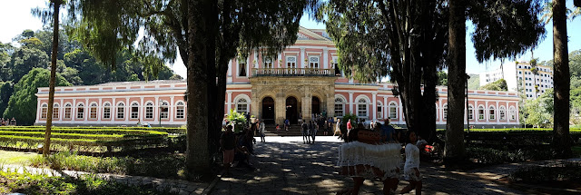 Museu Imperial, jardins, palácio imperial, Rio de Janeiro