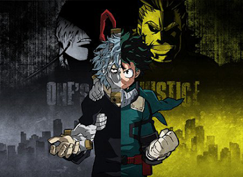 Imagen de la película de Boku no Hero Academia y un video de la tercera temporada