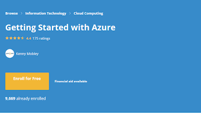 free Coursera course to learn Azure and AZ-900