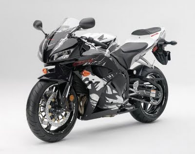 2010 Honda CBR600RR White Black Edition