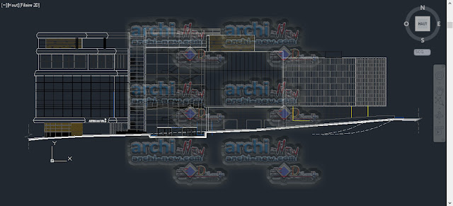 download-autocad-cad-dwg-file-Convention-center-facades