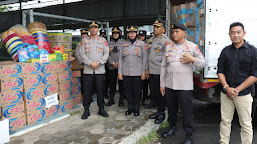Polres Indramayu Kirim Bantuan Tahap Dua Untuk Korban Bencana Alam di Kabupaten Cianjur